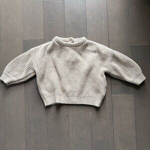 H&M Chunky Knit Sweater, 3-6M